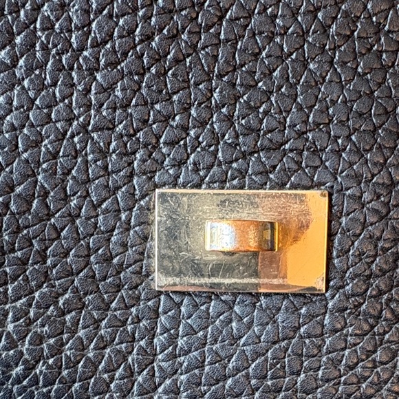 Kate Spade Black Pebbled Leather Backpack - Picture 9 of 10